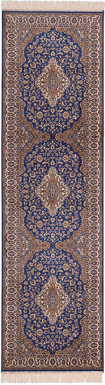 Fairlight Blue Medallion Oriental Runner