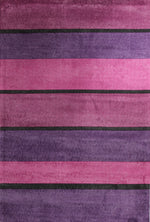 Harper Purples Stripes Rug