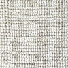 Pearl White Textured Rug
