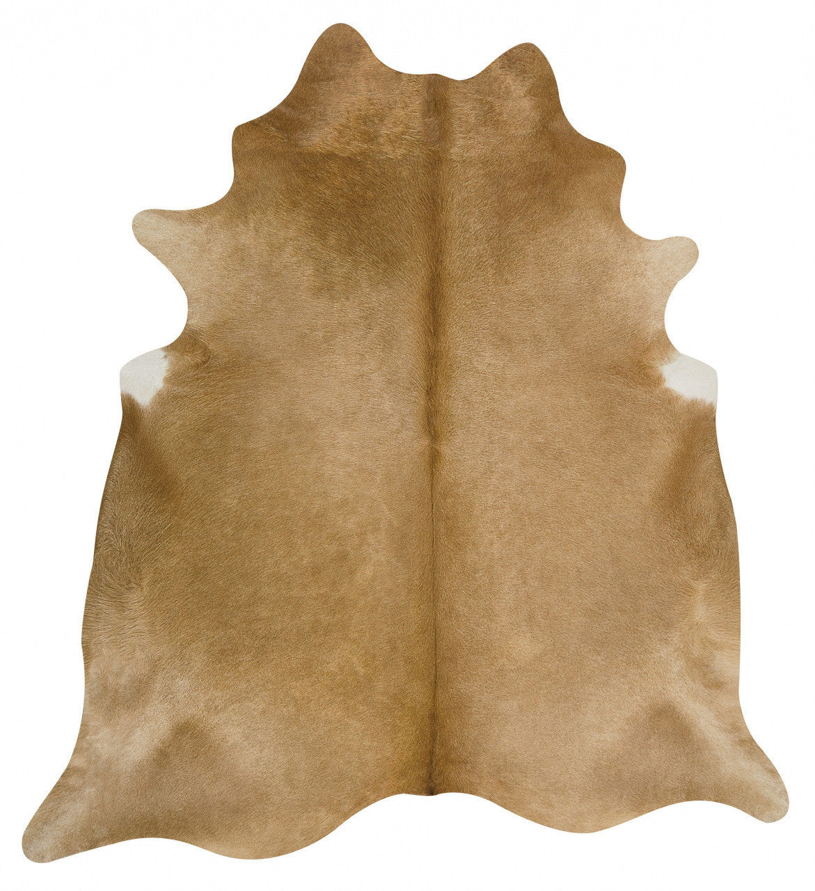 Exquisite Natural Cow Hide Beige
