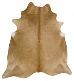 Exquisite Natural Cow Hide Beige