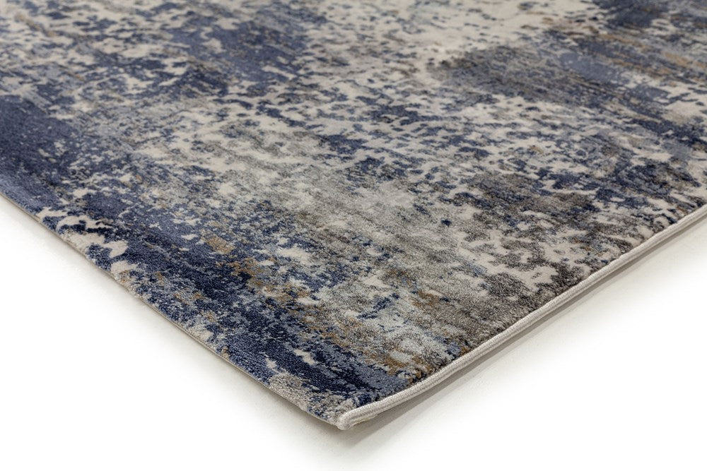 Freshwater Blueberry Ripple Distressed Runner