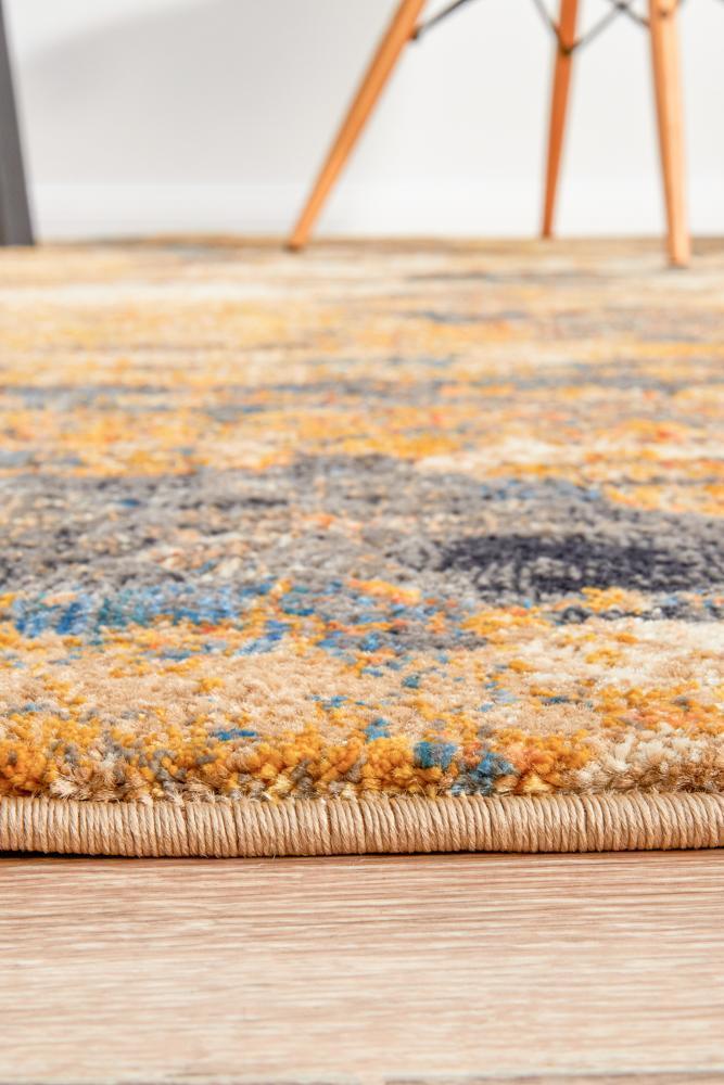 Emily Gold Abstract Rug-7