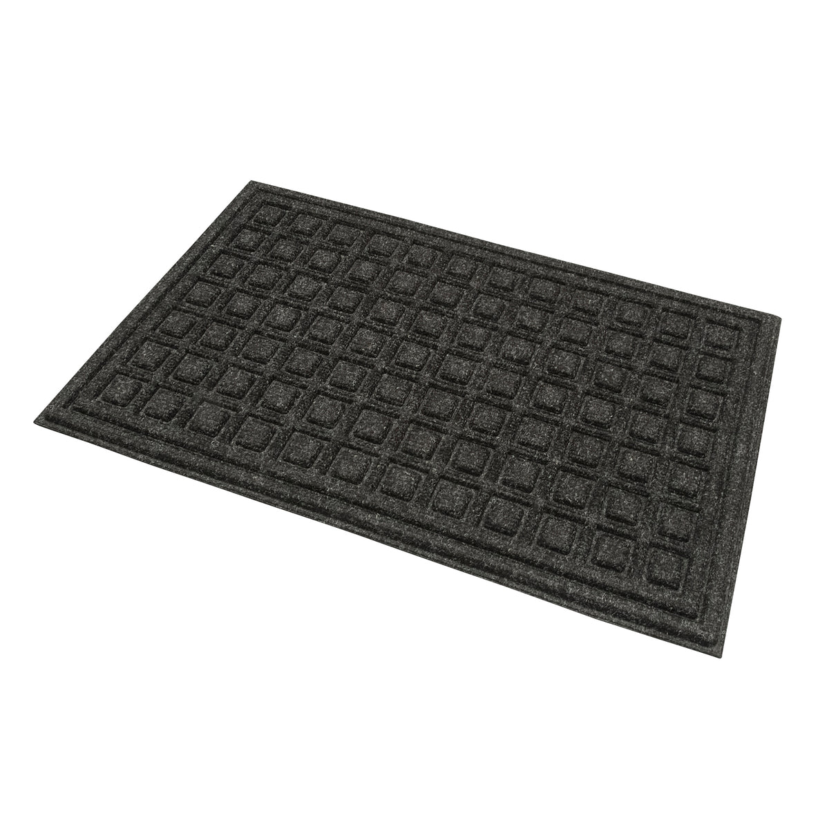 Ecomat Recycled Doormat - Blocks