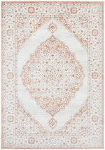 Delilah Peach Pink Medallion Rug_4