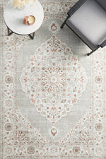Delilah Rose Pink Medallion Rug_1