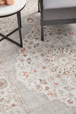 Delilah Rose Pink Medallion Rug_2