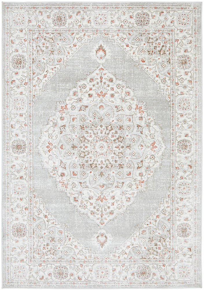 Delilah Rose Pink Medallion Rug_3