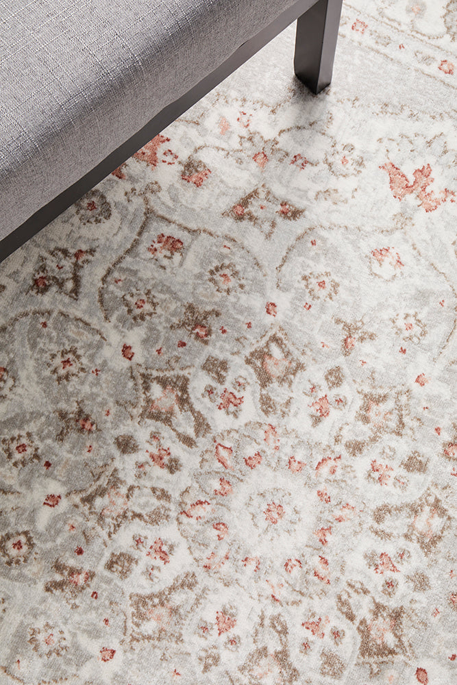 Delilah Rose Pink Medallion Rug_4