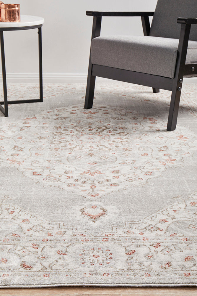 Delilah Rose Pink Medallion Rug_8