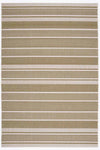 Roseville Beige Stripes Outdoor Rug