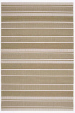 Roseville Beige Stripes Outdoor Rug