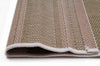 Roseville Beige Stripes Outdoor Rug