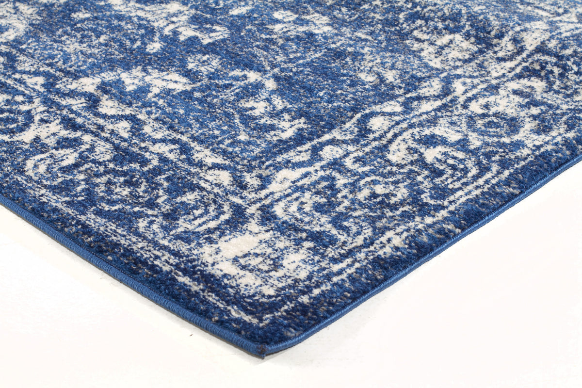 Oasis Navy Transitional Rug
