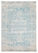 Glacier White Blue Transitional Rug