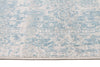 Glacier White Blue Transitional Rug