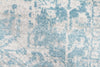 Glacier White Blue Transitional Rug