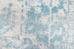 Glacier White Blue Transitional Rug