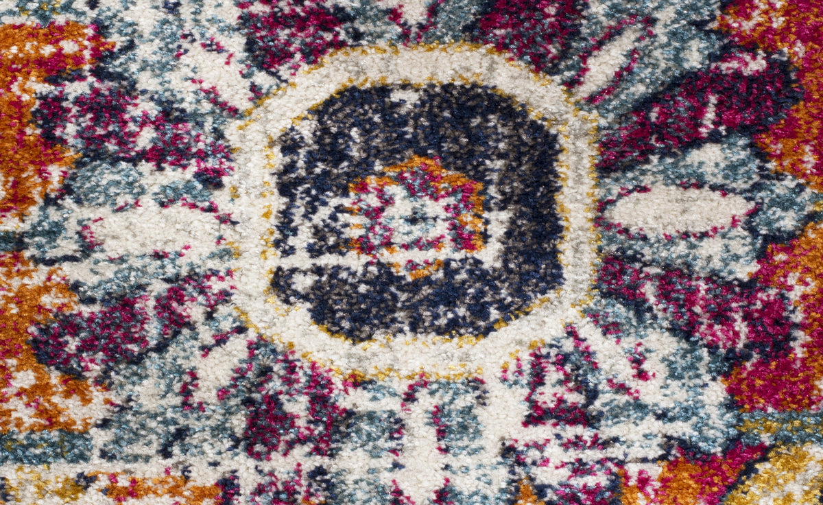 Carnival White Transitional Rug