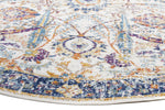 Peacock Ivory Transitional Rug