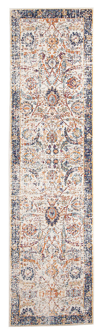 Peacock Ivory Transitional Rug