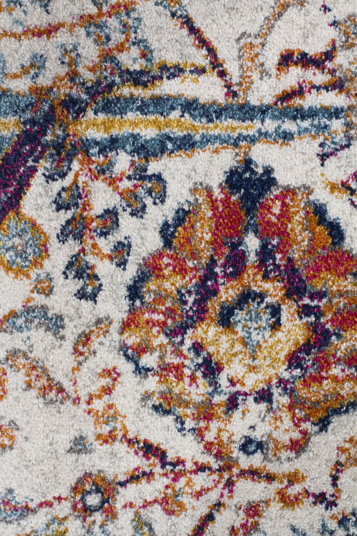 Peacock Ivory Transitional Rug