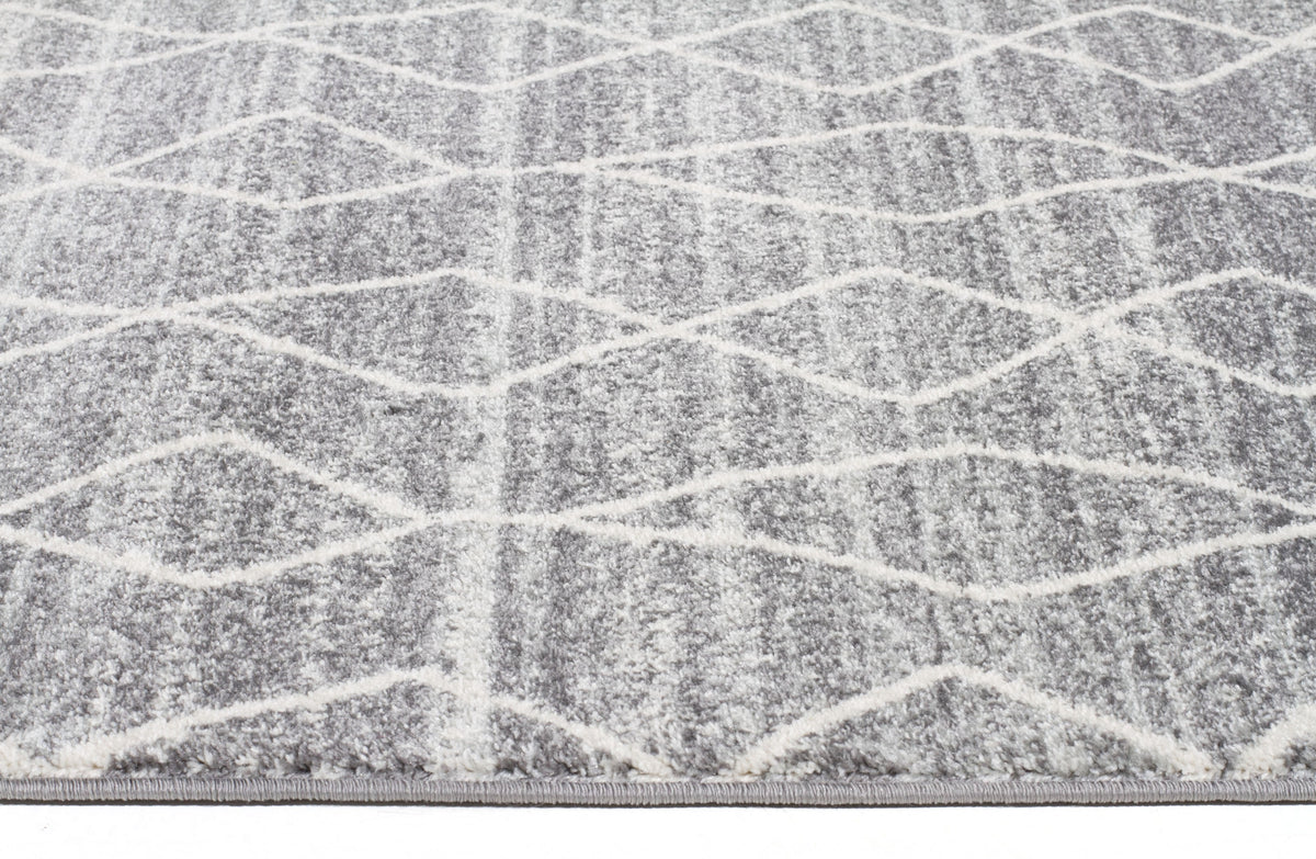 Remy Silver Transitional Rug