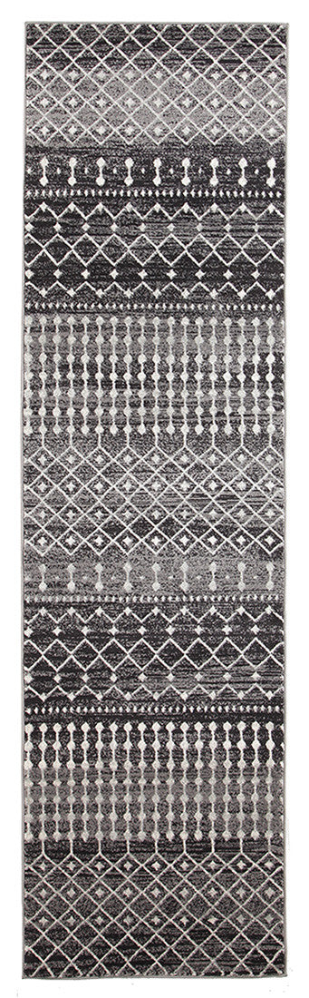Simplicity Black Transitional Rug