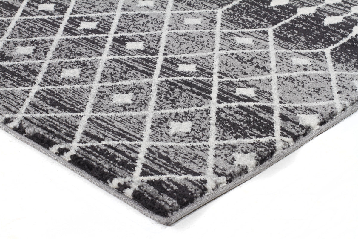 Simplicity Black Transitional Rug