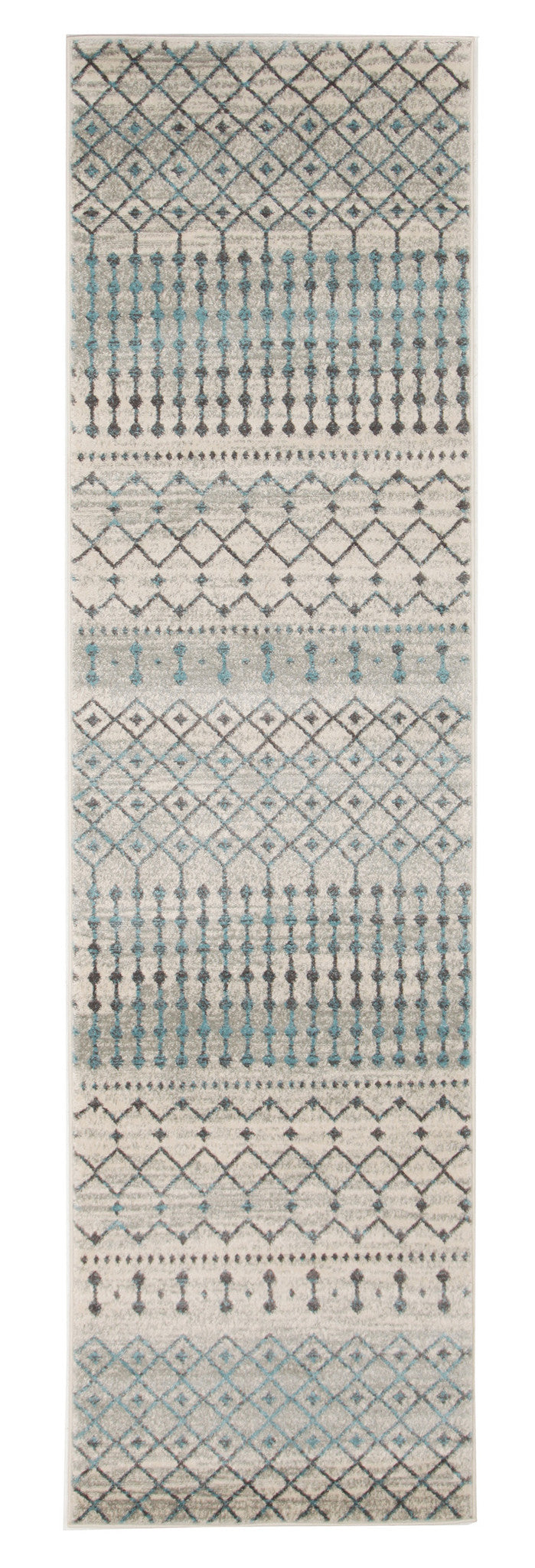 Slate White Transitional Rug