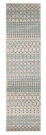 Slate White Transitional Rug