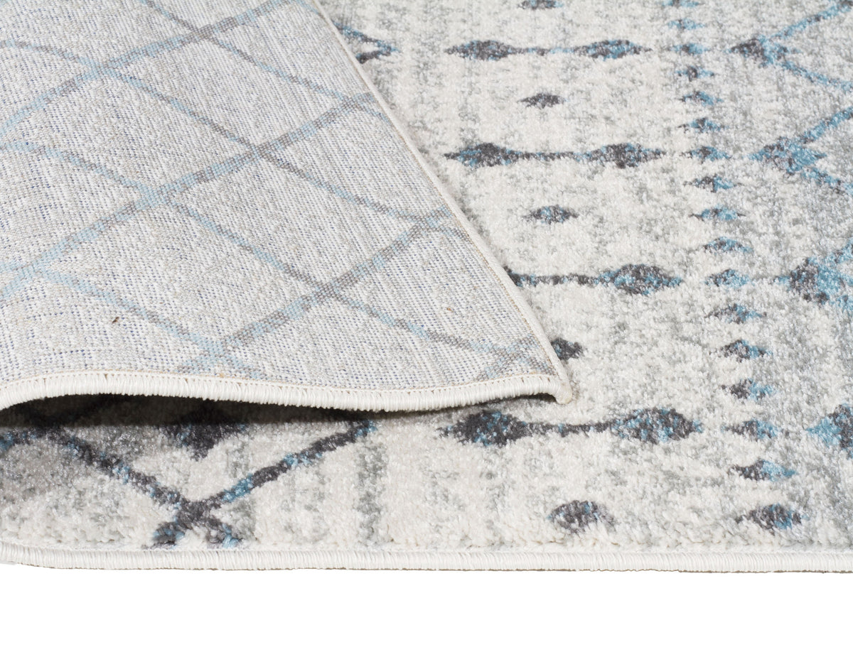 Slate White Transitional Rug
