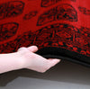 Istanbul 4 Rug - Red Black
