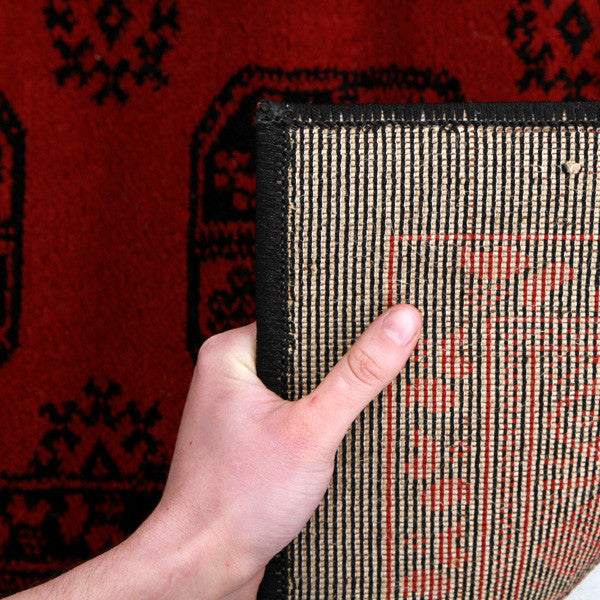 Istanbul 4 Rug - Red Black