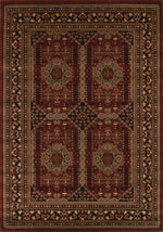Istanbul 5 Rug Burgundy Red