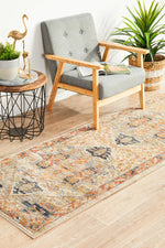 Kalani Golden Hall Runner | Traditional Rugs Belrose Sydney