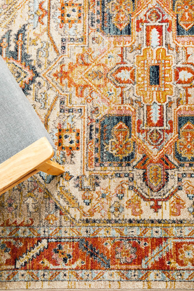 Kalani Golden Rug | Traditional Rugs Belrose Sydney