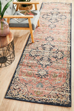 Kalani Brick Hall Runner | Traditional Rugs Belrose Sydney