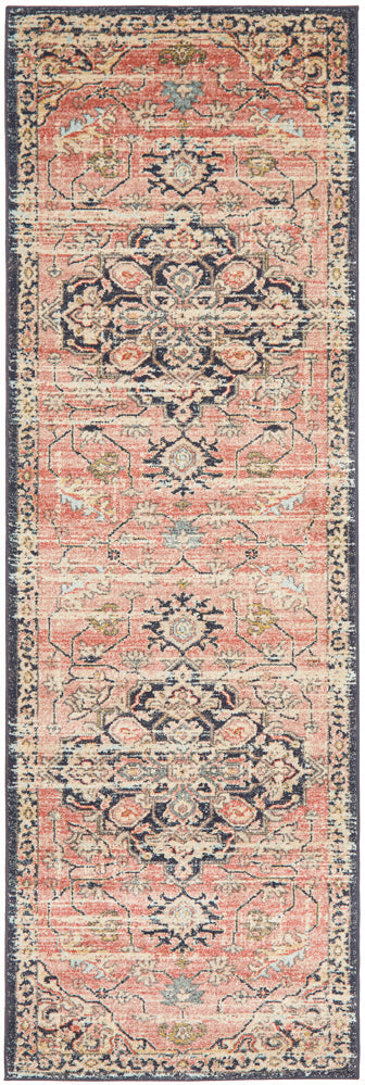 Kalani Brick Hall Runner | Traditional Rugs Belrose Sydney