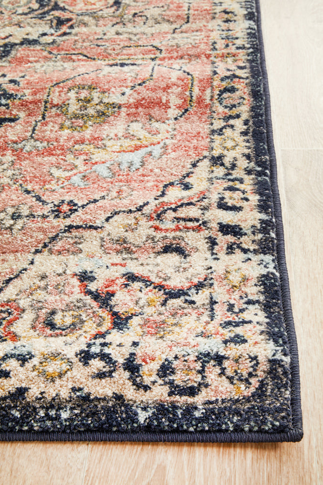 Kalani Brick Hall Runner | Traditional Rugs Belrose Sydney