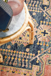 Kalani Earth Round Rug | Traditional Rugs Belrose Sydney