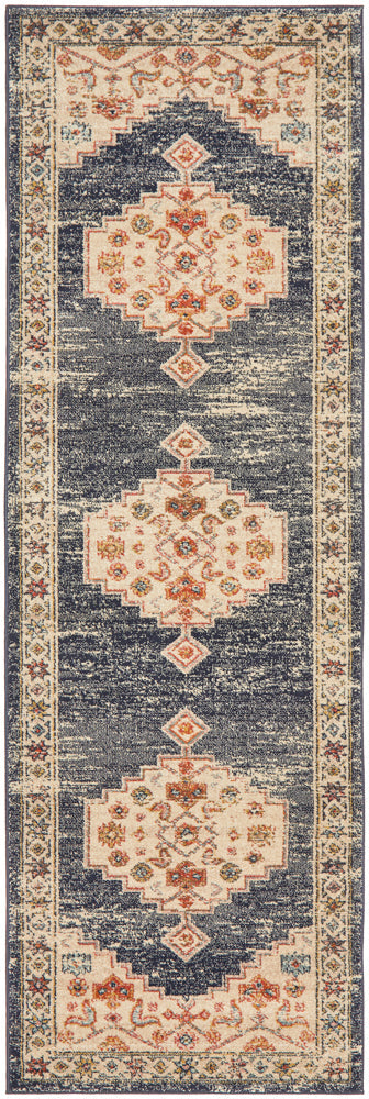 Kalani Ecru Hall Runner | Traditional Rugs Belrose Sydney