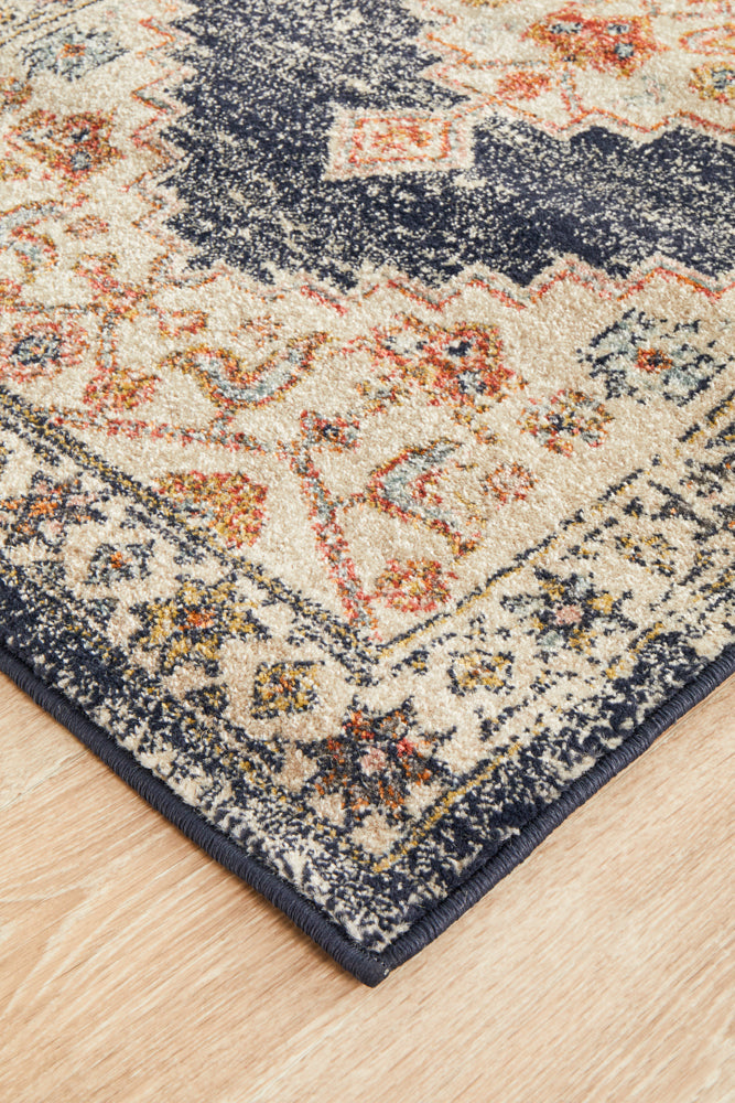 Kalani Ecru Hall Runner | Traditional Rugs Belrose Sydney