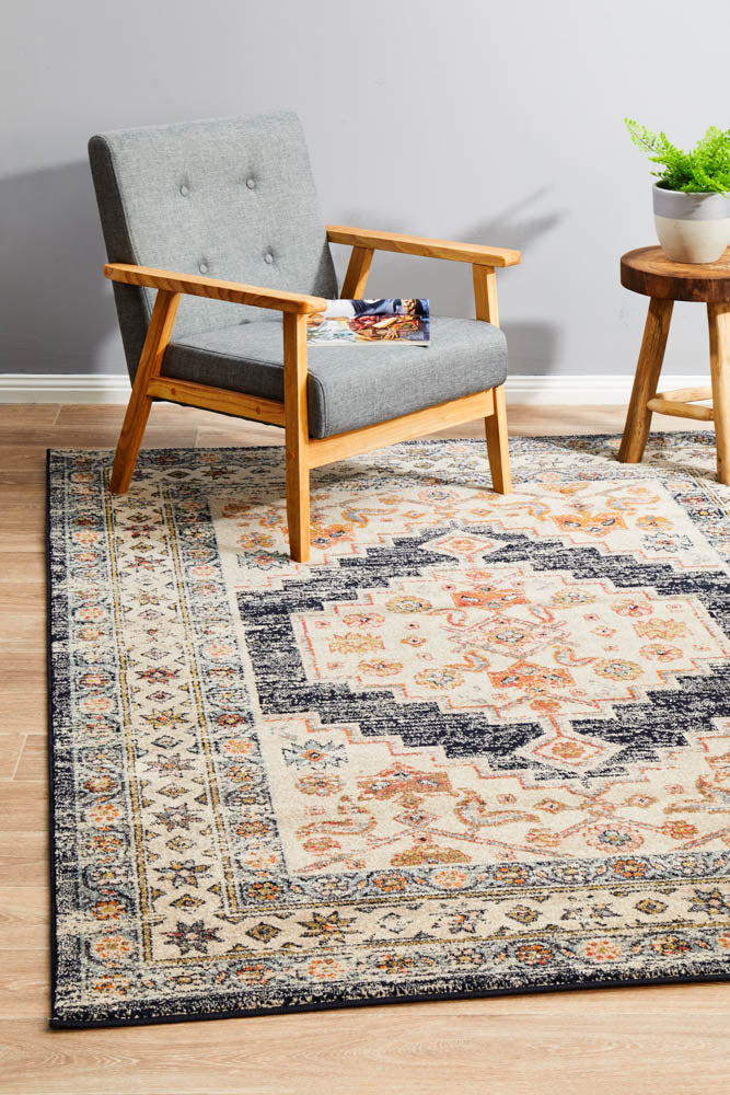 Kalani Ecru Rug | Traditional Rugs Belrose Sydney