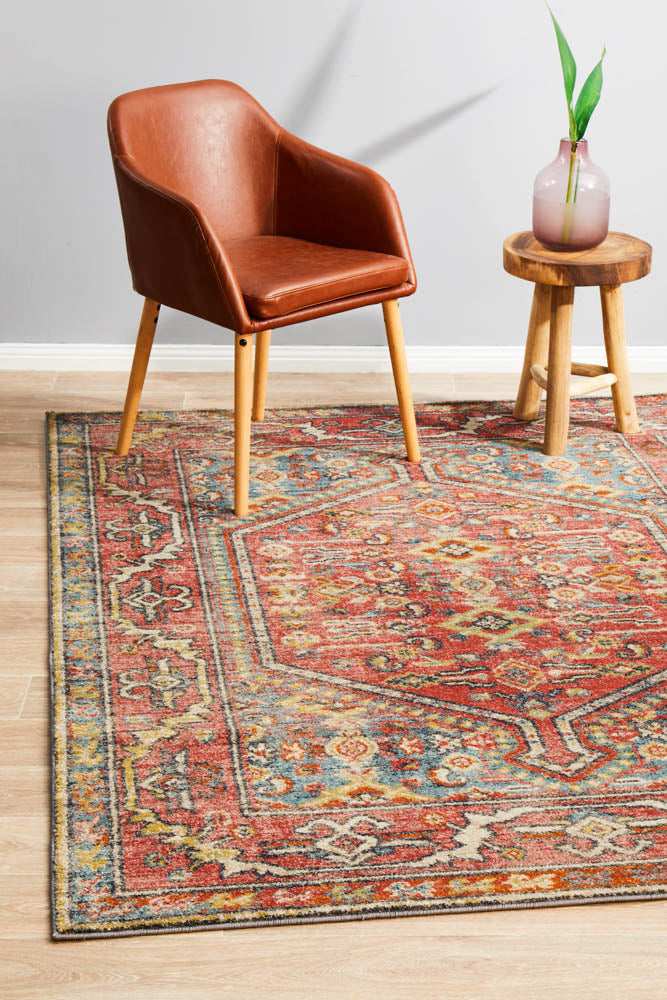 Kalani Crimson Rug | Traditional Rugs Belrose Sydney