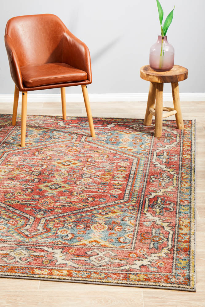 Kalani Crimson Rug | Traditional Rugs Belrose Sydney