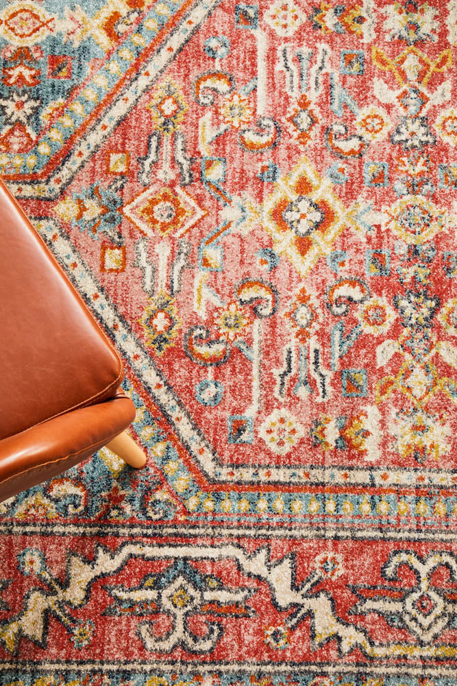 Kalani Crimson Rug | Traditional Rugs Belrose Sydney