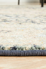 Kalani Midnight Round Rug | Traditional Rugs Belrose Sydney