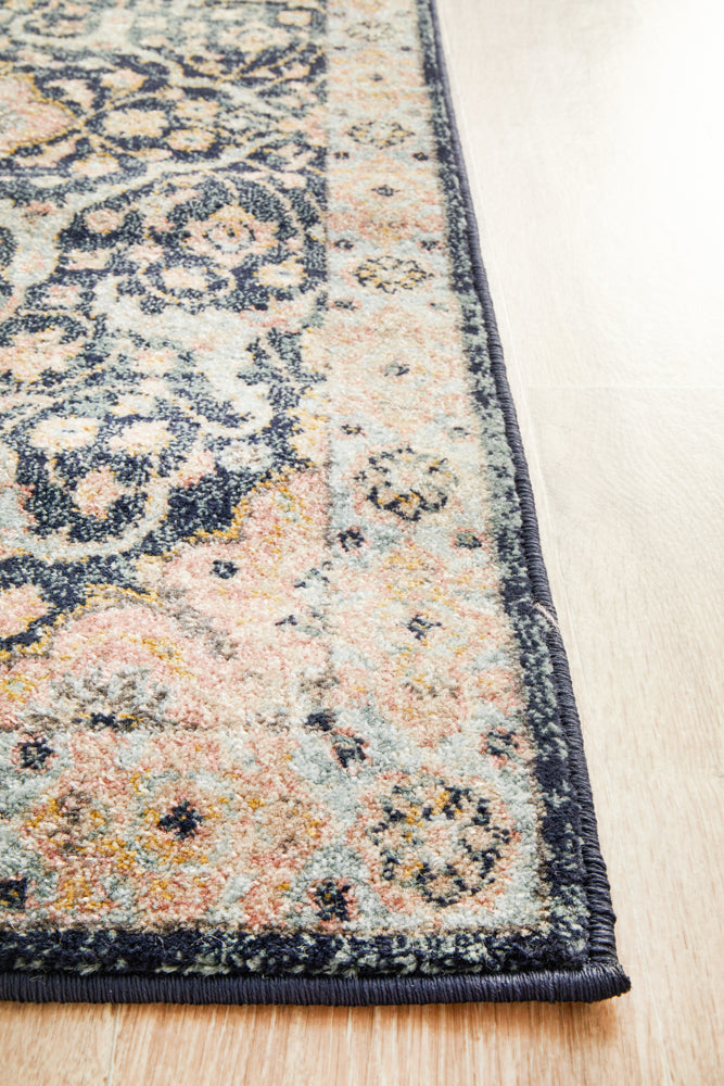 Kalani Midnight Hall Runner | Traditional Rugs Belrose Sydney