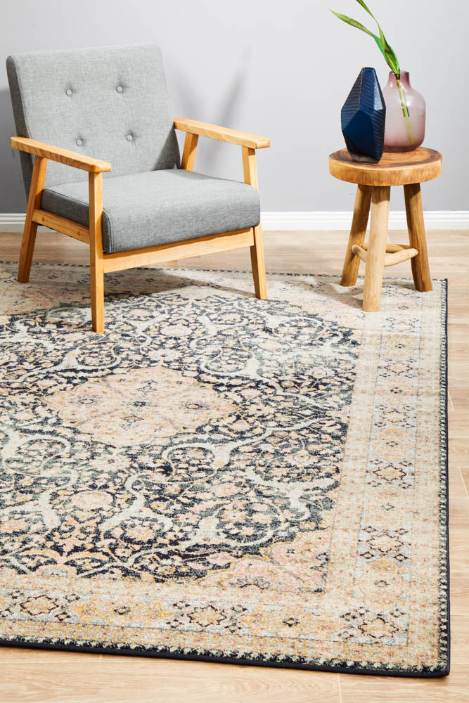 Kalani Midnight Rug | Traditional Rugs Belrose Sydney